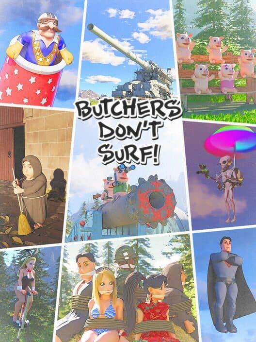 Обложка Butchers Don't Surf!