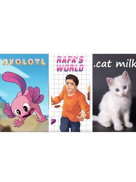 Обложка Rafa's World + Axolotl + Cat Milk