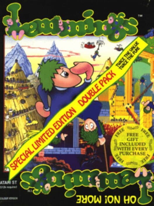 Обложка Lemmings & Oh No! More Lemmings