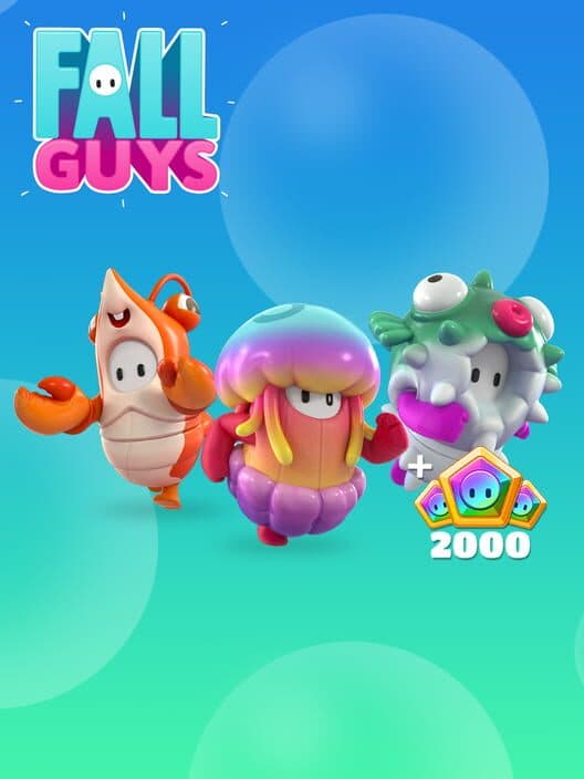 Обложка Fall Guys: Stunning Sealife Pack