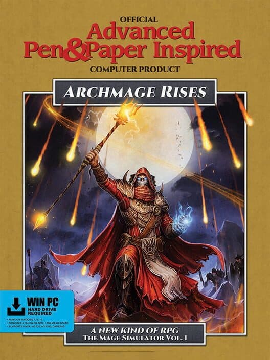 Обложка Archmage Rises