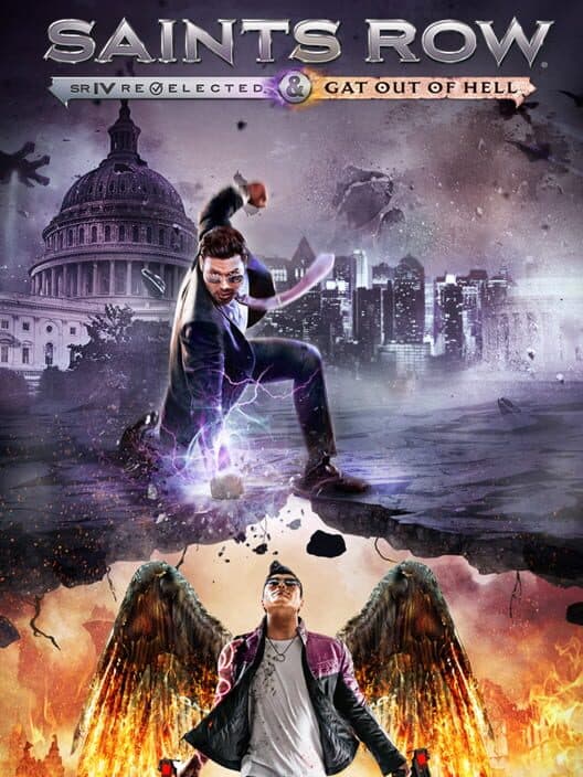 Обложка Saints Row IV: Re-Elected & Gat out of Hell