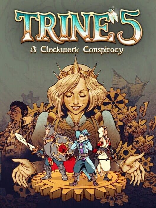 Обложка Trine 5: A Clockwork Conspiracy