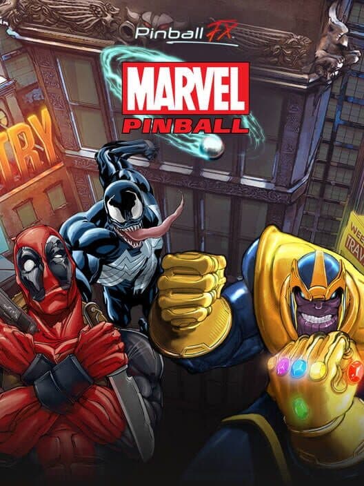 Обложка Pinball FX: Marvel Pinball Collection 2