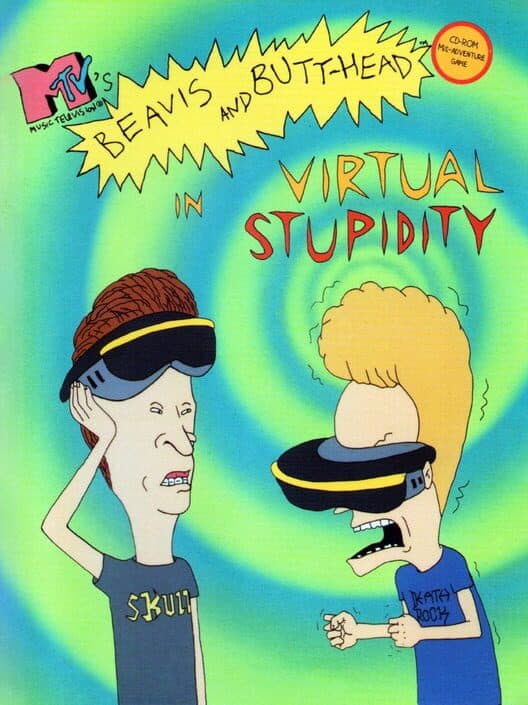 Обложка MTV's Beavis and Butt-head in Virtual Stupidity