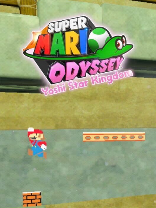 Обложка Super Mario Odyssey: Yoshi Star Kingdom