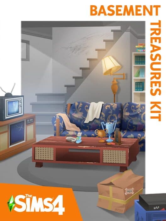 Обложка The Sims 4: Basement Treasures Kit