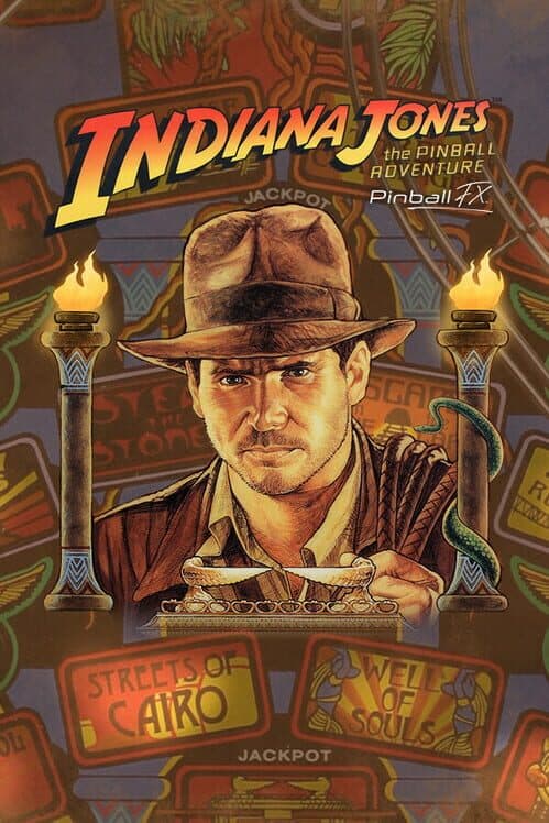 Обложка Pinball FX: Indiana Jones - The Pinball Adventure