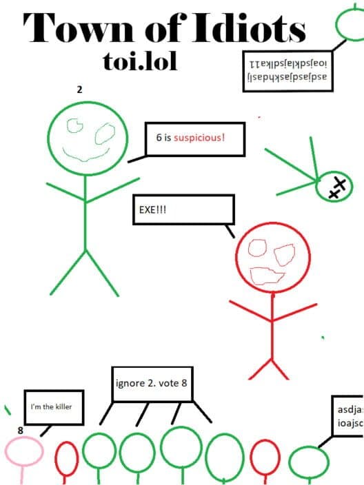 Обложка Town of idiots