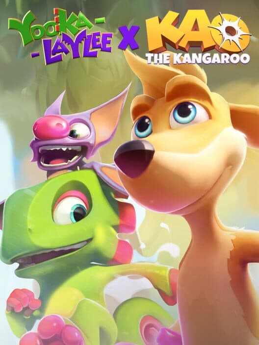 Обложка Kao the Kangaroo: Yooka x Kao