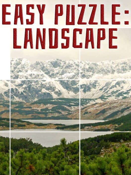 Обложка Easy puzzle: Landscape