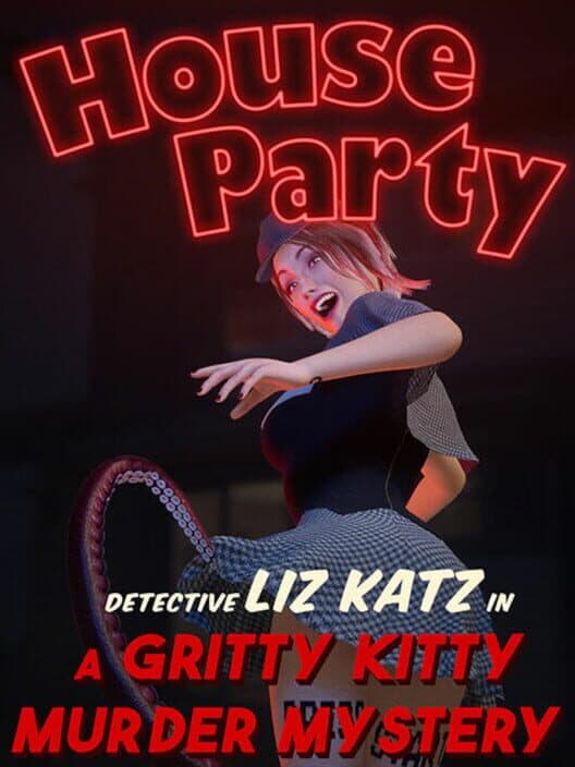 Обложка House Party: Detective Liz Katz in a Gritty Kitty Murder Mystery