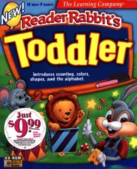 Обложка Reader Rabbit's Toddler