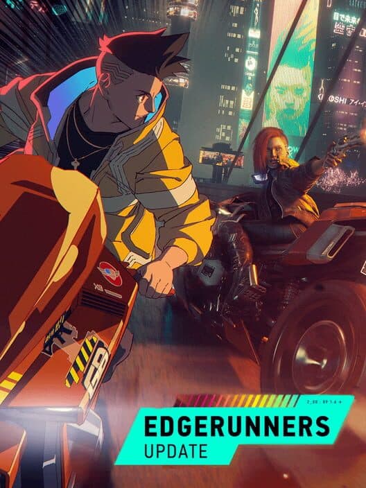 Обложка Cyberpunk 2077: Edgerunners Update