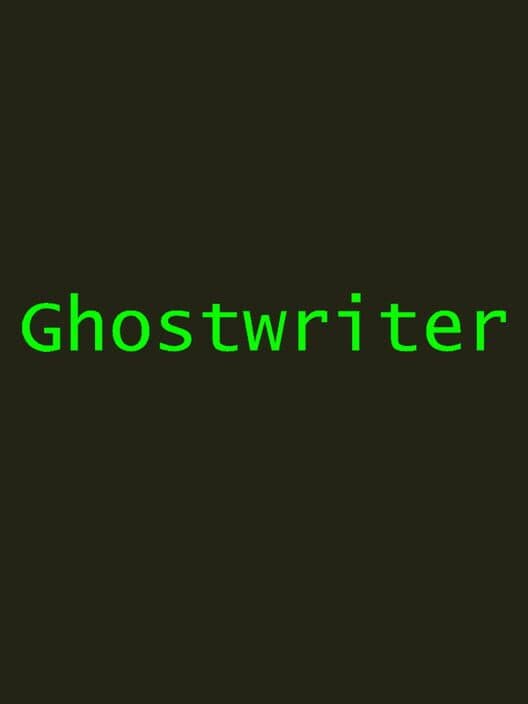 Обложка Ghostwriter