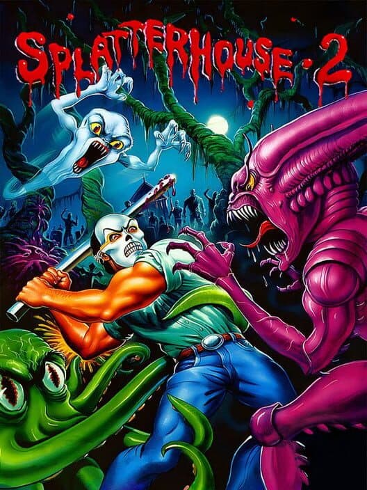Обложка Splatterhouse 2