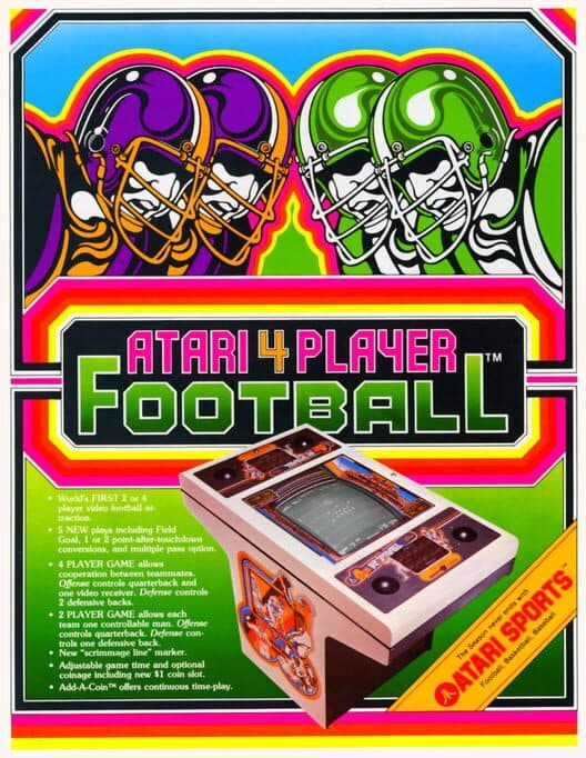 Обложка Atari 4 Player Football