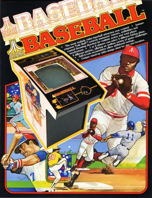 Обложка Atari Baseball