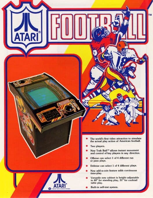 Обложка Atari Football