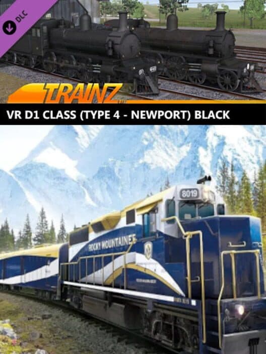 Обложка Trainz Railroad Simulator 2019: Victorian Railways D1 Class (Type 4 - Newport) Black