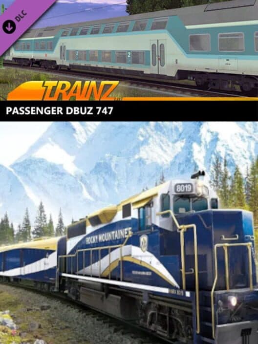 Обложка Trainz Railroad Simulator 2019: DBuz 747 Passenger Cars