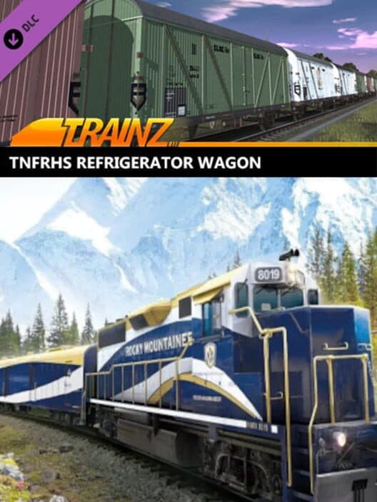 Обложка Trainz Railroad Simulator 2019: Tnfrhs Refrigerator Wagon