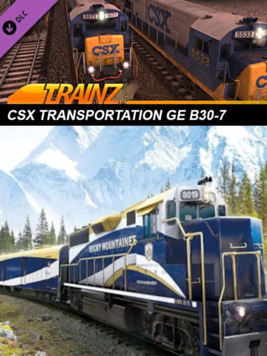 Обложка Trainz Railroad Simulator 2019: CSX Transportation GE B30-7