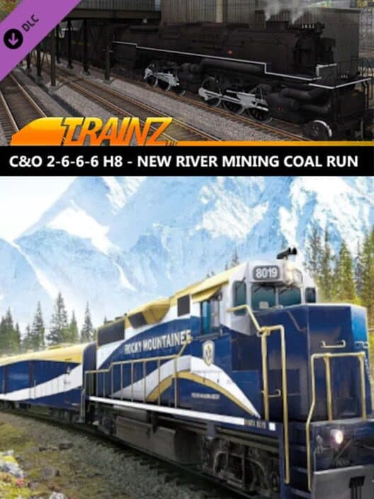 Обложка Trainz Railroad Simulator 2019: C&O 2-6-6-6 H8 - New River Mining Coal Run