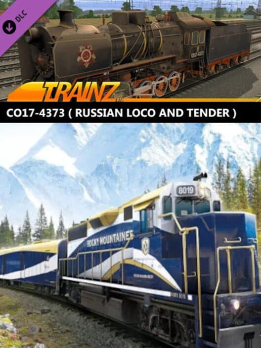 Обложка Trainz Railroad Simulator 2019: CO17-4373 Russian Loco and Tender