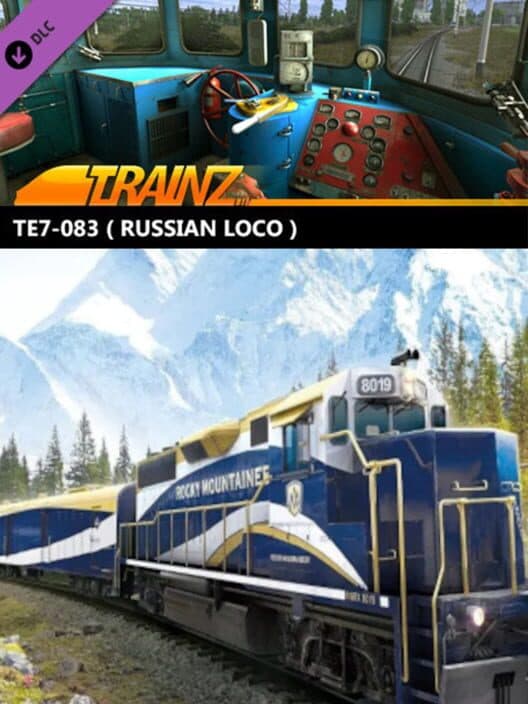 Обложка Trainz Railroad Simulator 2019: TE7-083