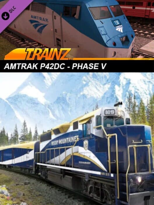 Обложка Trainz Railroad Simulator 2019: Amtrak P42DC - Phase V