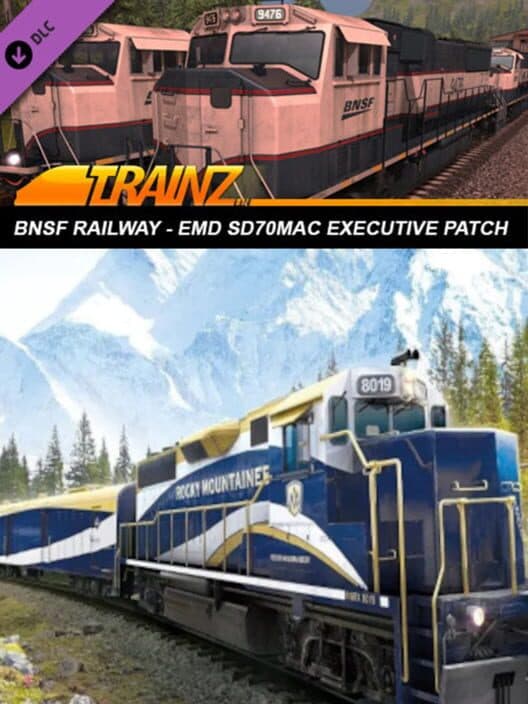 Обложка Trainz Railroad Simulator 2019: BNSF Railway EMD SD70MAC Executive Patch