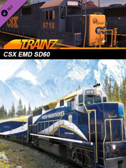 Обложка Trainz Railroad Simulator 2019: CSX EMD SD60