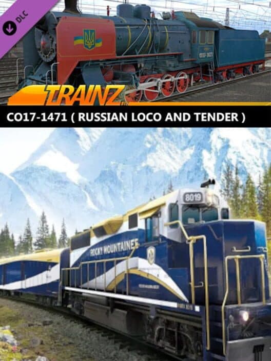 Обложка Trainz Railroad Simulator 2019: CO17-1471 Russian Loco and Tender