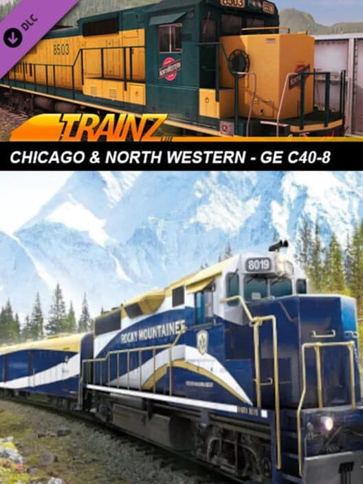 Обложка Trainz Railroad Simulator 2019: Chicago & North Western GE C40-8