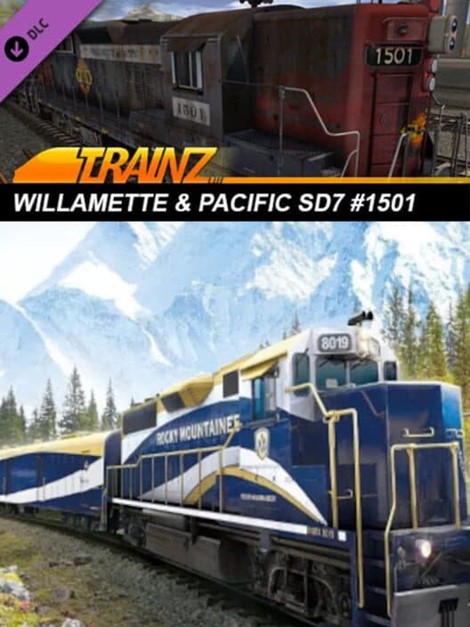 Обложка Trainz Railroad Simulator 2019: Willamette & Pacific SD7 #1501