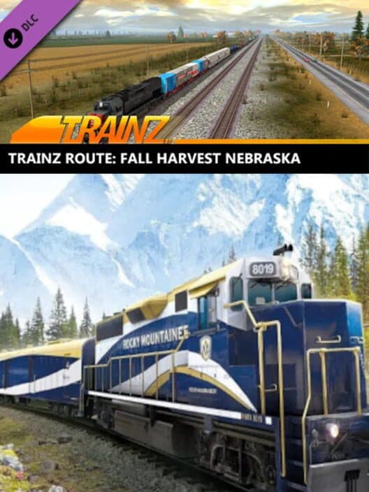 Обложка Trainz Railroad Simulator 2019: Fall Harvest Nebraska