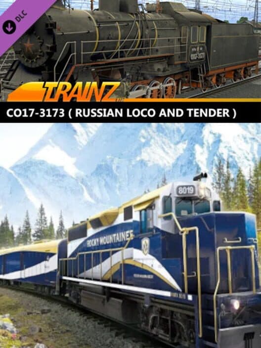 Обложка Trainz Railroad Simulator 2019: CO17-3173 Russian Loco and Tender