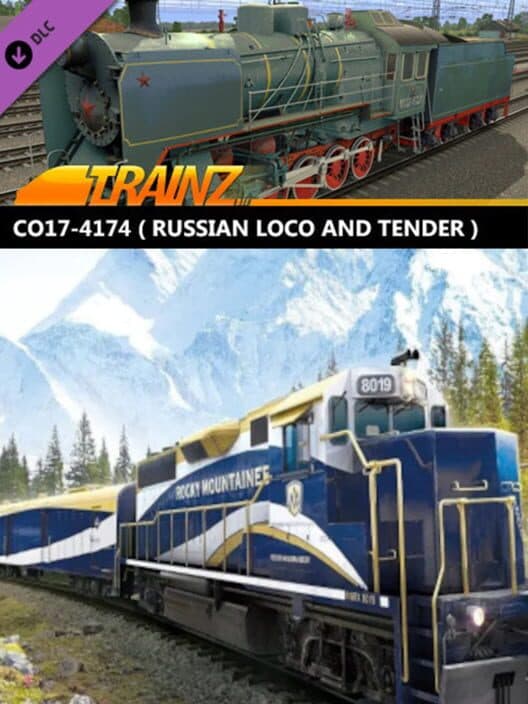 Обложка Trainz Railroad Simulator 2019: CO17-4174 Russian Loco and Tender