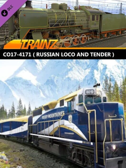 Обложка Trainz Railroad Simulator 2019: CO17-4171 Russian Loco and Tender