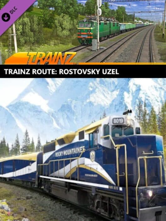 Обложка Trainz Railroad Simulator 2019: Trainz Route - Rostovsky Uzel