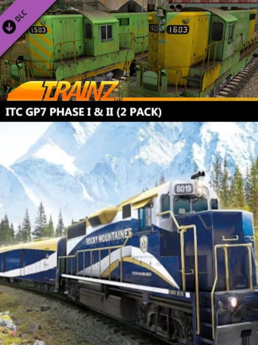 Обложка Trainz Railroad Simulator 2019: ITC GP7 Phase I & II (2 Pack)