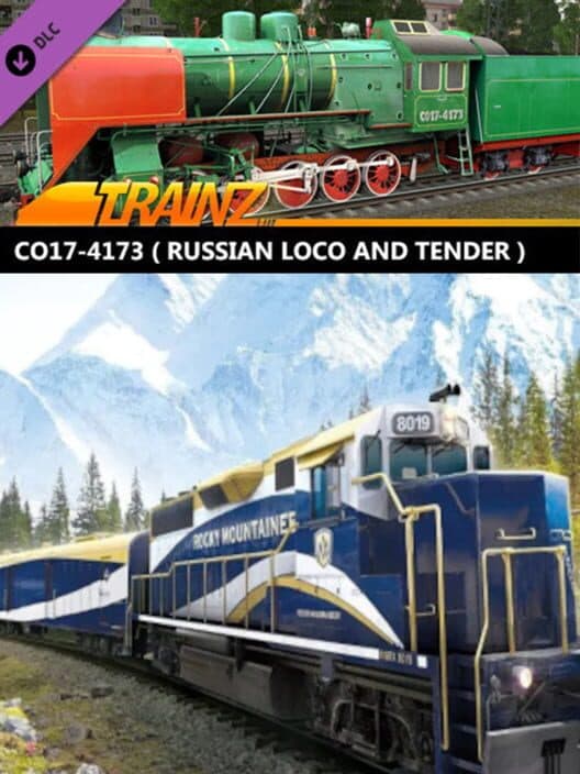 Обложка Trainz Railroad Simulator 2019: CO17-4173 Russian Loco and Tender