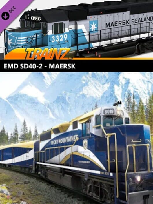 Обложка Trainz Railroad Simulator 2019: EMD SD40-2 - Maersk