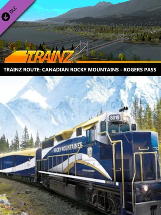 Обложка Trainz Railroad Simulator 2019: Canadian Rocky Mountains - Rogers Pass