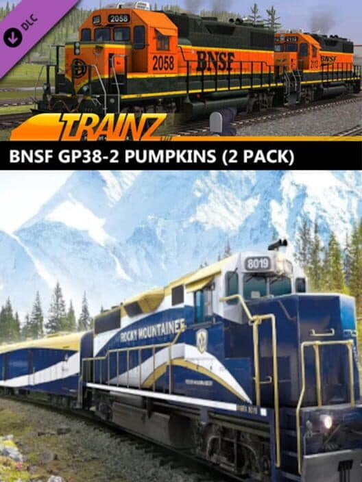 Обложка Trainz Railroad Simulator 2019: BNSF GP38-2 Pumpkins