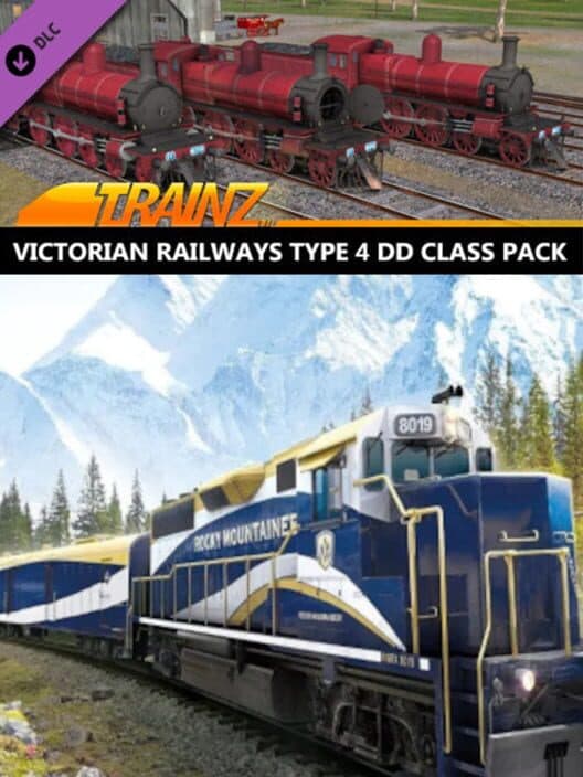 Обложка Trainz Railroad Simulator 2019: Victorian Railways Type 4 DD Class Pack - Canadian Red