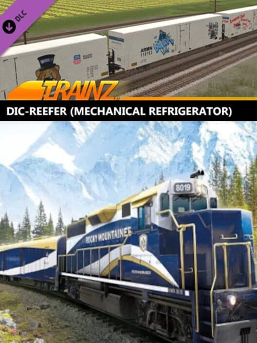 Обложка Trainz Railroad Simulator 2019: DIC-Reefer (Mechanical Refrigerator)