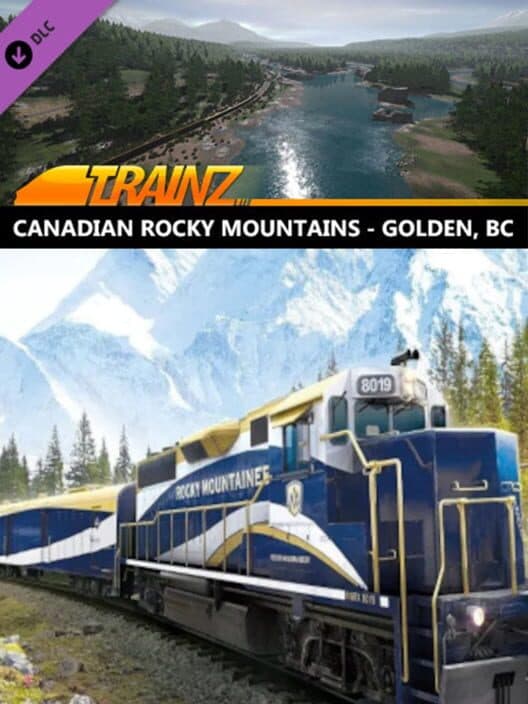 Обложка Trainz Railroad Simulator 2019: Canadian Rocky Mountains - Golden, BC