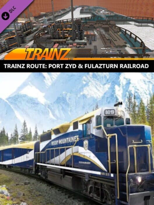 Обложка Trainz Railroad Simulator 2019: Port Zyd & Fulazturn Railroad